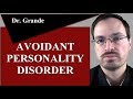 What is Avoidant Personality Disorder? (AVPD)