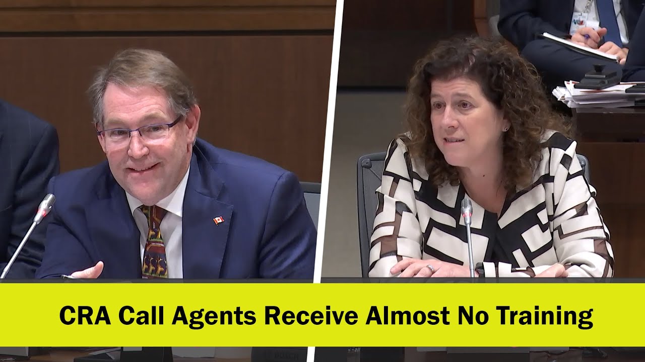 CRA Call Agents Receive Almost No Training, Auditor General Confirms