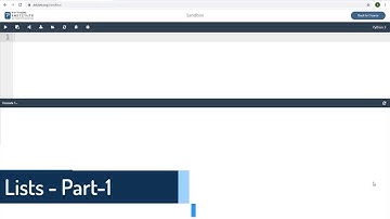 PCAP - Programming Essentials in Python: Module 3 (Lists-part 1)
