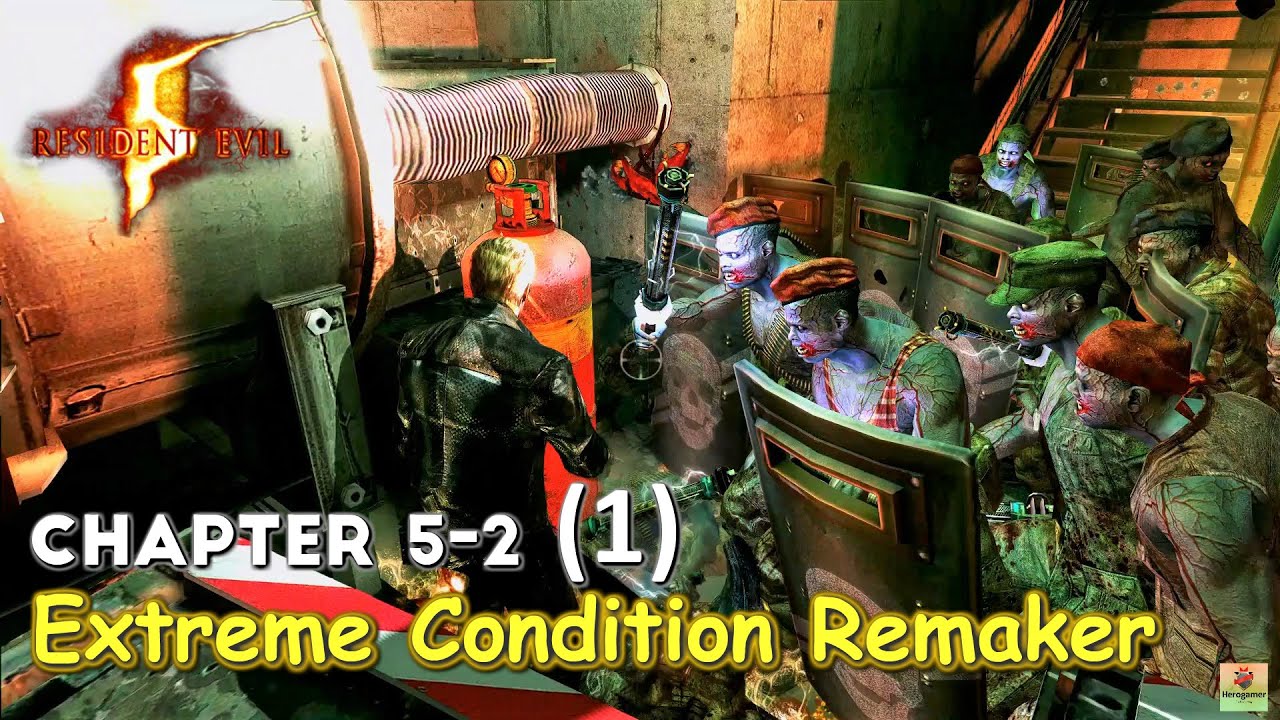 Re5 Extreme Condition Remaker with Wesker Boss Mod and Ada Wong Part15 "Chapter 5-2" (1)
