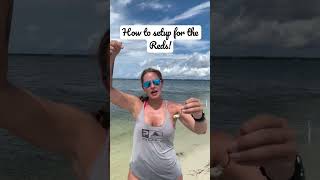 How to on my redfish setup! #florida #fishing #fyp #howto #saltwaterfishing #fishingtips #foryou