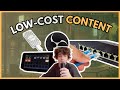 Low-cost content creation with OBS