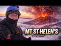 Climbing an ACTIVE Volcano Alone