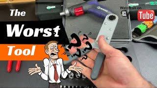 Squeeze ratchet, the worst tool of all time.  Gimmick tools series one. + Kobalt pistol grip driver by Creative Mechanic 692 views 2 years ago 7 minutes, 19 seconds