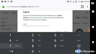 How to translate telegram apps to Dhivehi screenshot 4