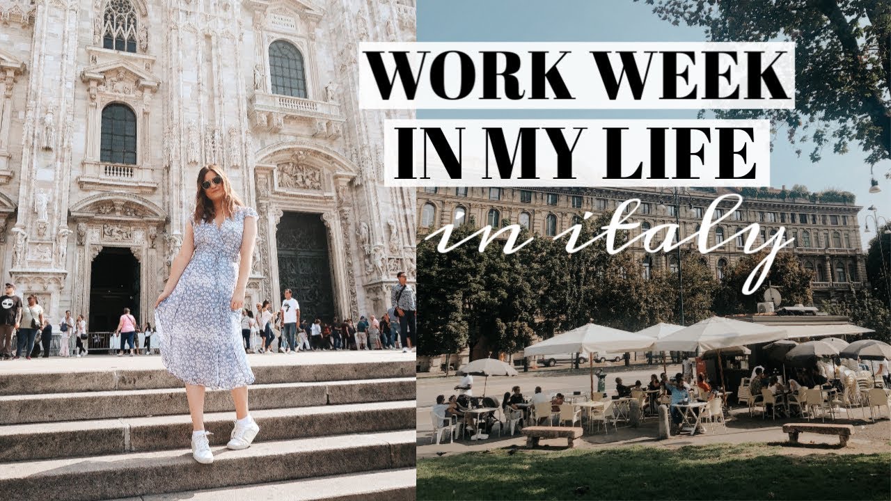 WORK WEEK IN MY LIFE: ITALY WORK TRIP! - YouTube