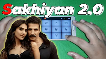 Sakhiyan 2.0 Song On Walkband | (Mobile Piano + Drumming) | #an_musicals #sakhiyan2.0