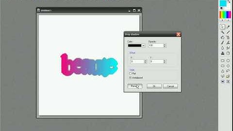 Photofiltre: Text Style 1.