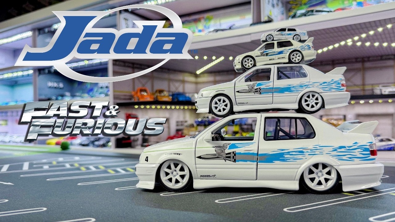 Unboxing Jada Toys Fast & Furious Jesse's Volkswagen Jetta 1/24