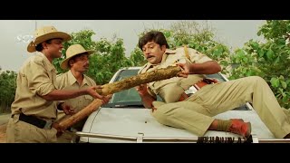 Upendra Fools Police Ramayana Raghu | Comedy Scene | Topiwala Kannada Movie