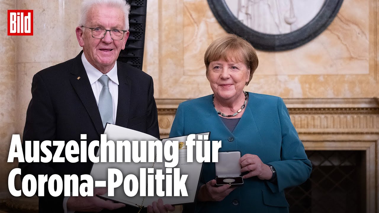 KONTROVERSE EHRE: Merkel erhält Staufermedaille für Corona-Politik – Kritik an Preisvergabe