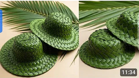 Top Survival Expert Reveals BEST Jungle Headgear Secrets. palam leaf secrets.