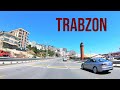 Trabzon Driving Tour in 4k! Turkish Black Sea Summer 2021