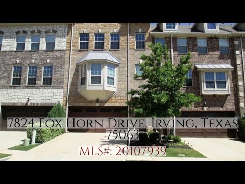 7824 Fox Horn Drive, Irving, TX home video tour