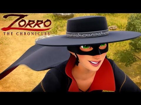 Zorro the Chronicles | Episode 09 | ZORRO AND HIS DOUBLE | Superhero cartoons