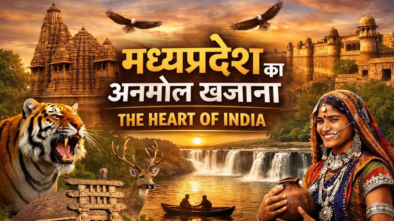 Madhya Pradesh – The Heart of India | Cinematic Documentary 🇮🇳