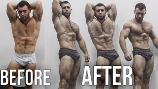 INSANE 3 WEEK NATURAL MUSCLE TRANSFORMATION WITH HANDSOME BOY SERGEY FROST | PURE AESTHETIC