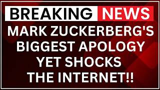 Mark Zuckerberg Apologises LIVE | Meta Acknowledges Paid Content Promotion Misuse | LATEST NEWS LIVE