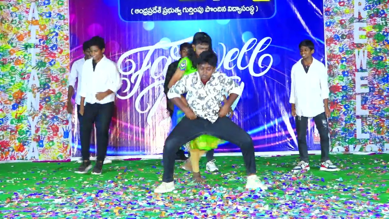 Abacha And Remix SongsSri Chaitanya High School Tangutur Farewell 2024-25