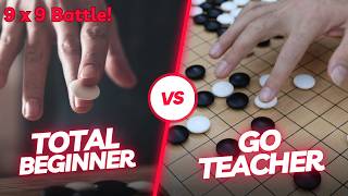 “Beginner Go Game Gets Intense (9x9 Game Continuation)