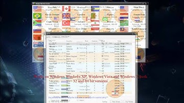 Desktop World Clock for Windows