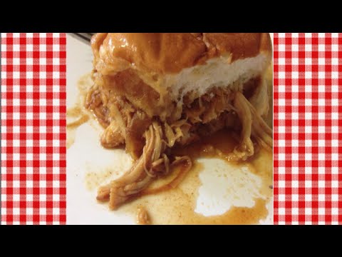 Peachy Keen Slow Cooker BBQ Chicken ~ Noreen's Kitchen