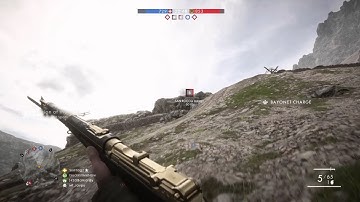 Battlefield™ 1 Selbstlader 1906 Factory Gameplay on Monte Grappa