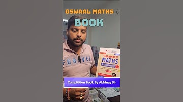 Maths Oswaal CompititionBook #shorts #study #best #books #exam #govtjob  #abhinaymaths #ssc #oswaal