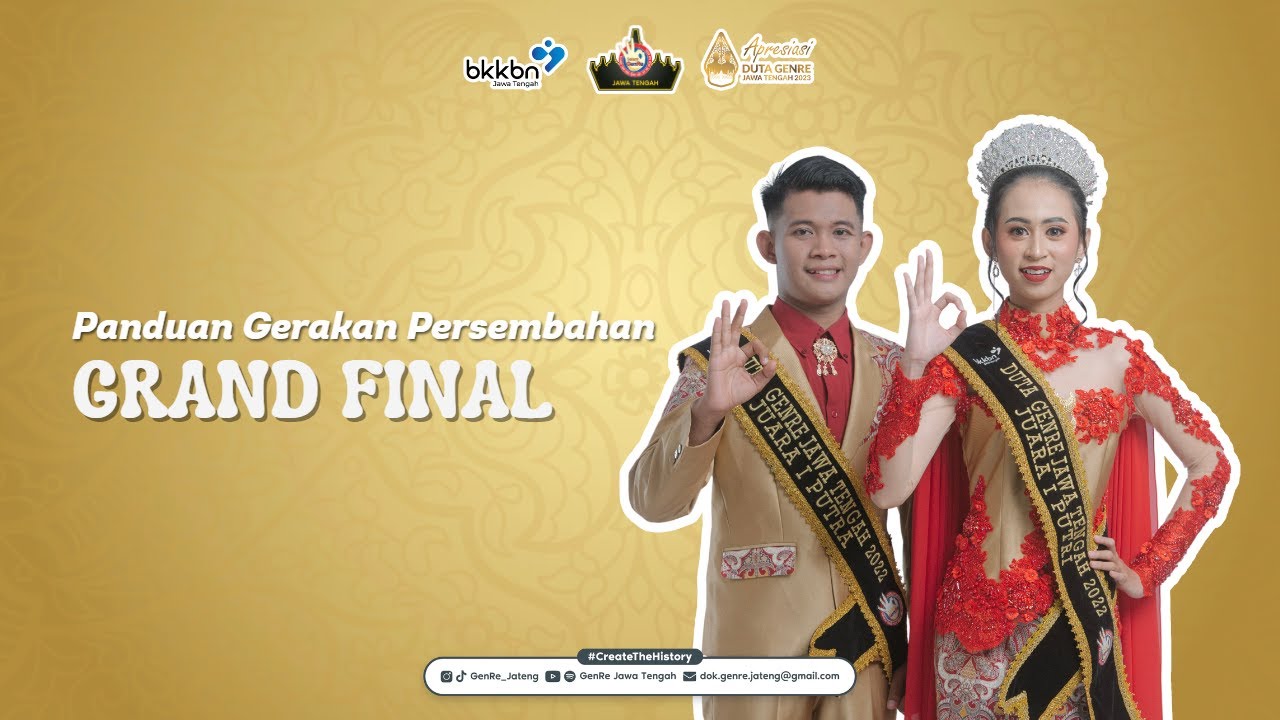 PANDUAN GERAKAN PERSEMBAHAN GRAND FINAL DUTA GENRE JAWA TENGAH 2023