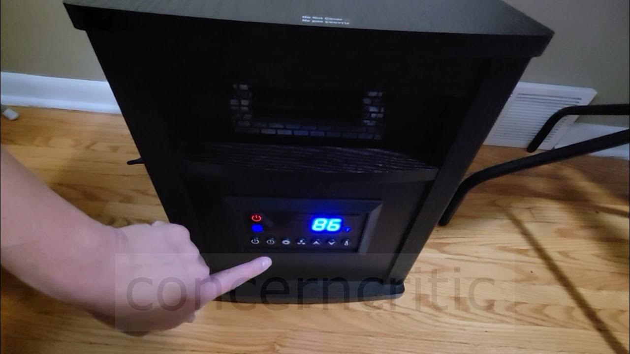 Konwin Infrared Quartz Heater YouTube