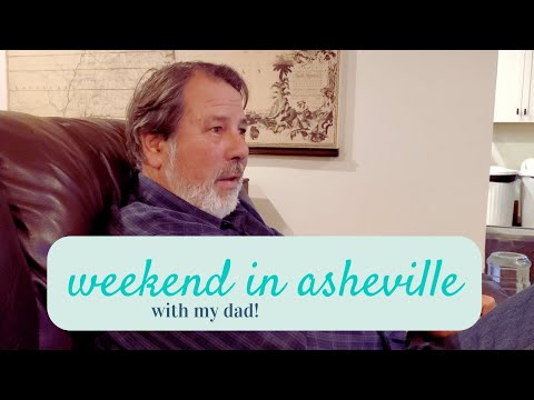 Weekend in Asheville with my dad! | Baseball Game, Gardening, & More