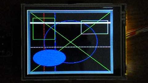 JP 3 2 TFT color LCD Module geometry Test
