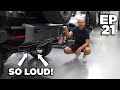 OUR V8 DEFENDER GETS A CRAZY LOUD STRAIGHT THROUGH EXHAUST! | URBAN UNCUT EP.21
