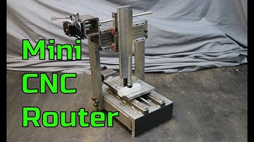 Homemade Mini CNC Router