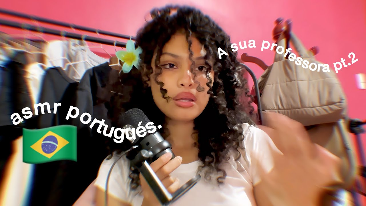 asmr | te enseño portugués básico pt.2 🇧🇷💗