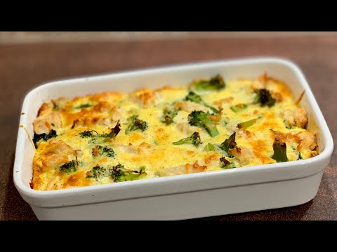 Видео: Пилешко филе с тестени изделия, броколи и зеленчуци