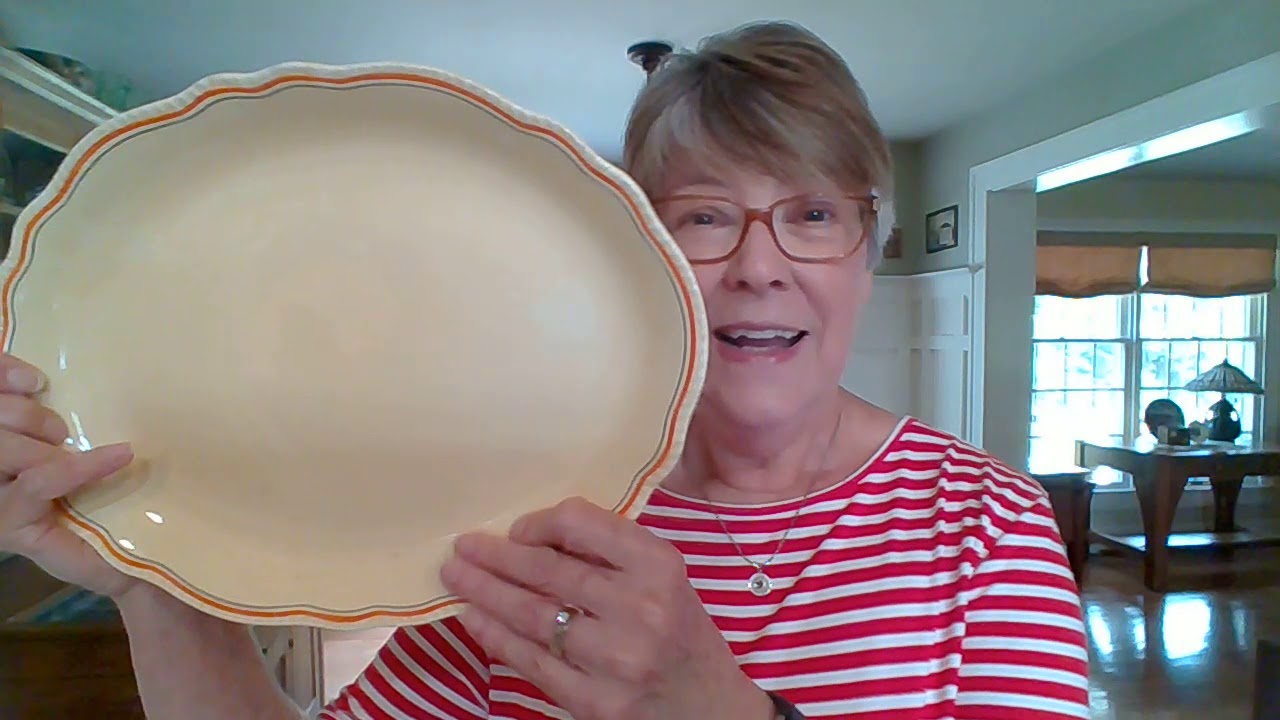 Friday Finds #13: Vintage china platters
