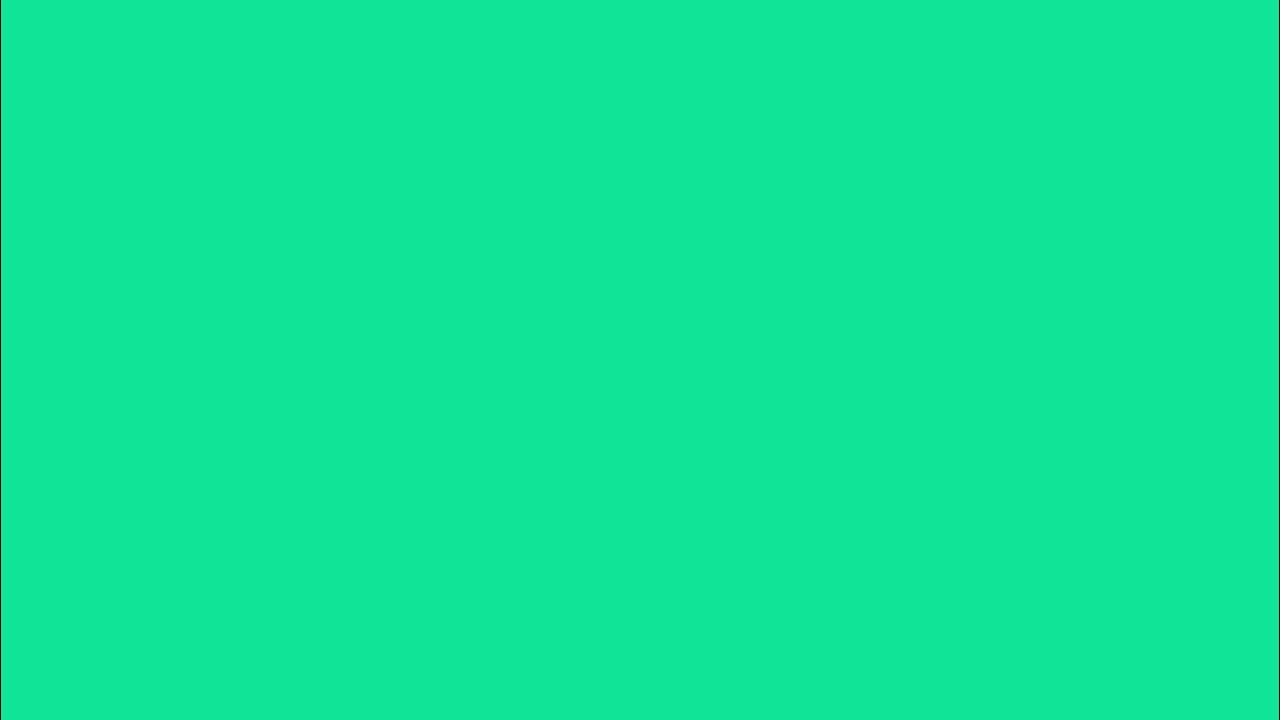 Как выглядит бюрезовый цвет 1 Hour of 4K Relaxing Caribbean green color - Color for Meditation, Relaxation, 