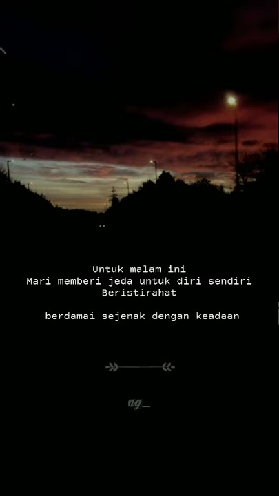 Story wa baper (Sebelum tidur)