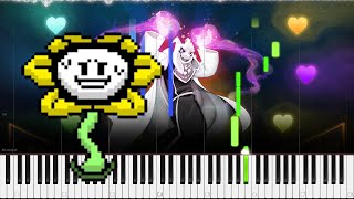 Undertale // Finale | LyricWulf Piano Tutorial on Synthesia // OST 80 chords