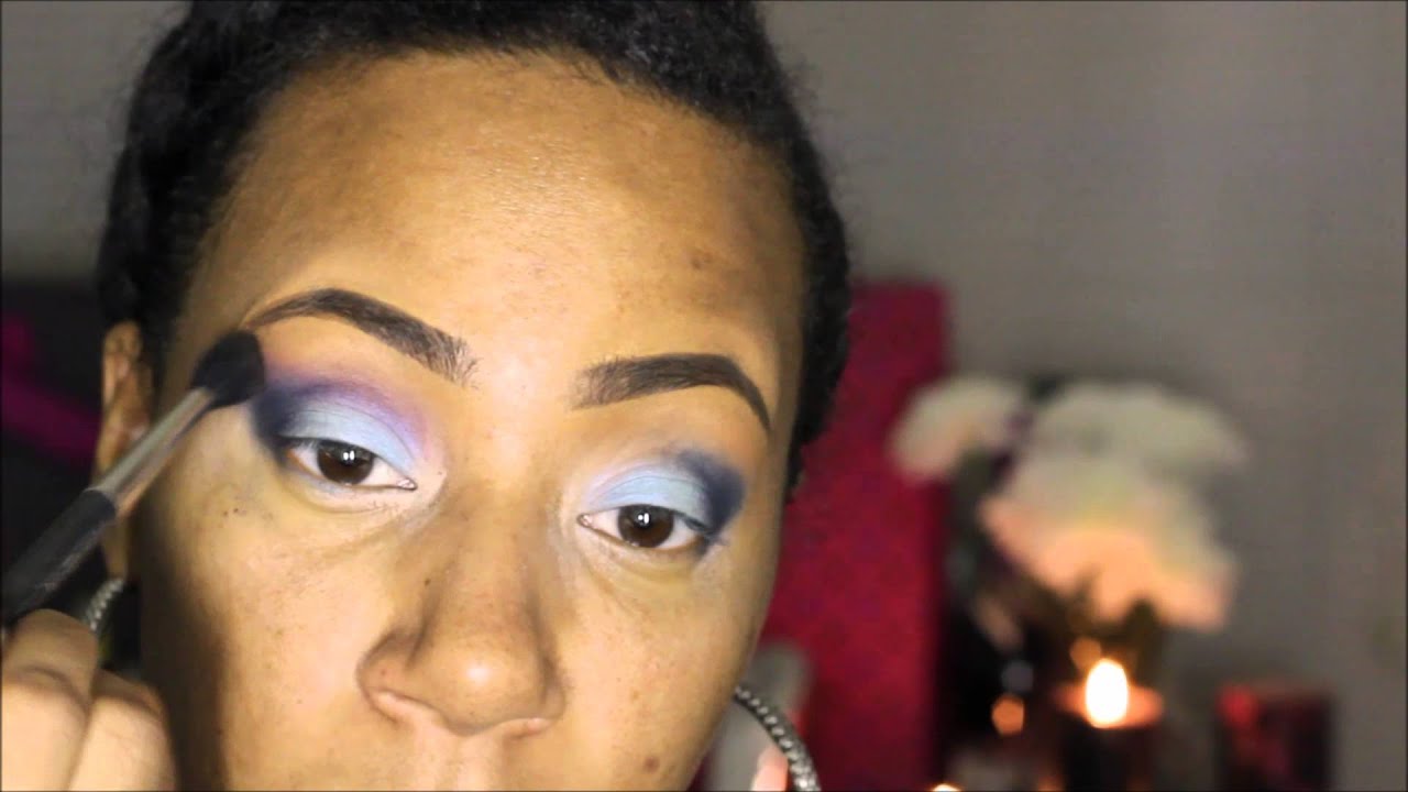 PrettiestProblem Galaxy Chic Makeup Tutorial Coastal Scents YouTube