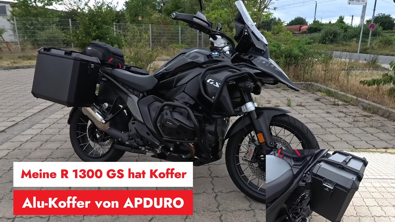 BMW R1300 GS Triple Black – APDURO Koffer-Upgrade | Montage, Details & erster Eindruck