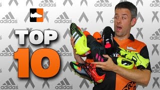 Contador menos Silicio Top 10 adidas Football Boots in 2015 - YouTube