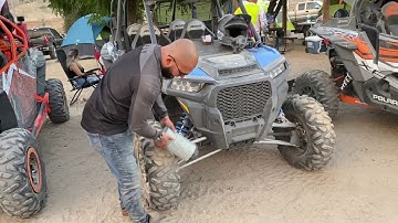 Comparing with/without Particle separator