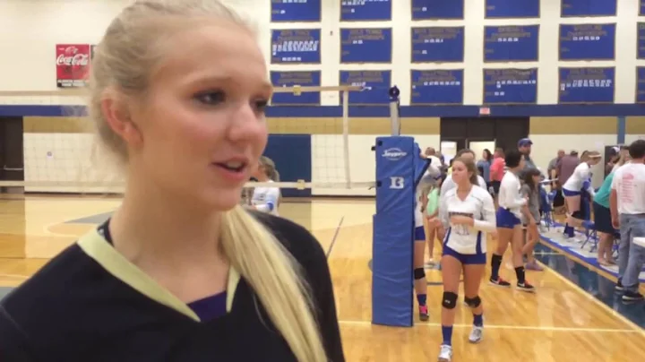 SCA Volleyball's Peyton Thompson Records 1,000th C...