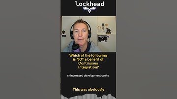 A CI/CD challenge #quiz  - Which of the following is NOT a benefit of Continuous Integration?
