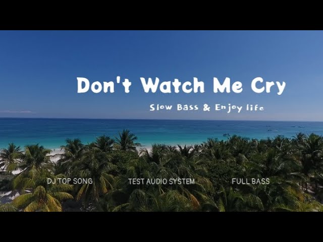 Don't Watch Me Cry (Full Bass Glerr) class=