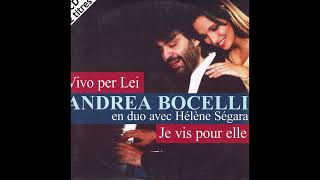 Andrea Bocelli & Hélène Ségara - Vivo per lei (1996)francais Resimi
