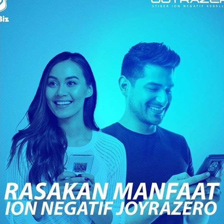 JOYRAZERO Sticker Anti Radiasi Terlaris | Terbukti Mengandung ION NEGATIF 4000cc 