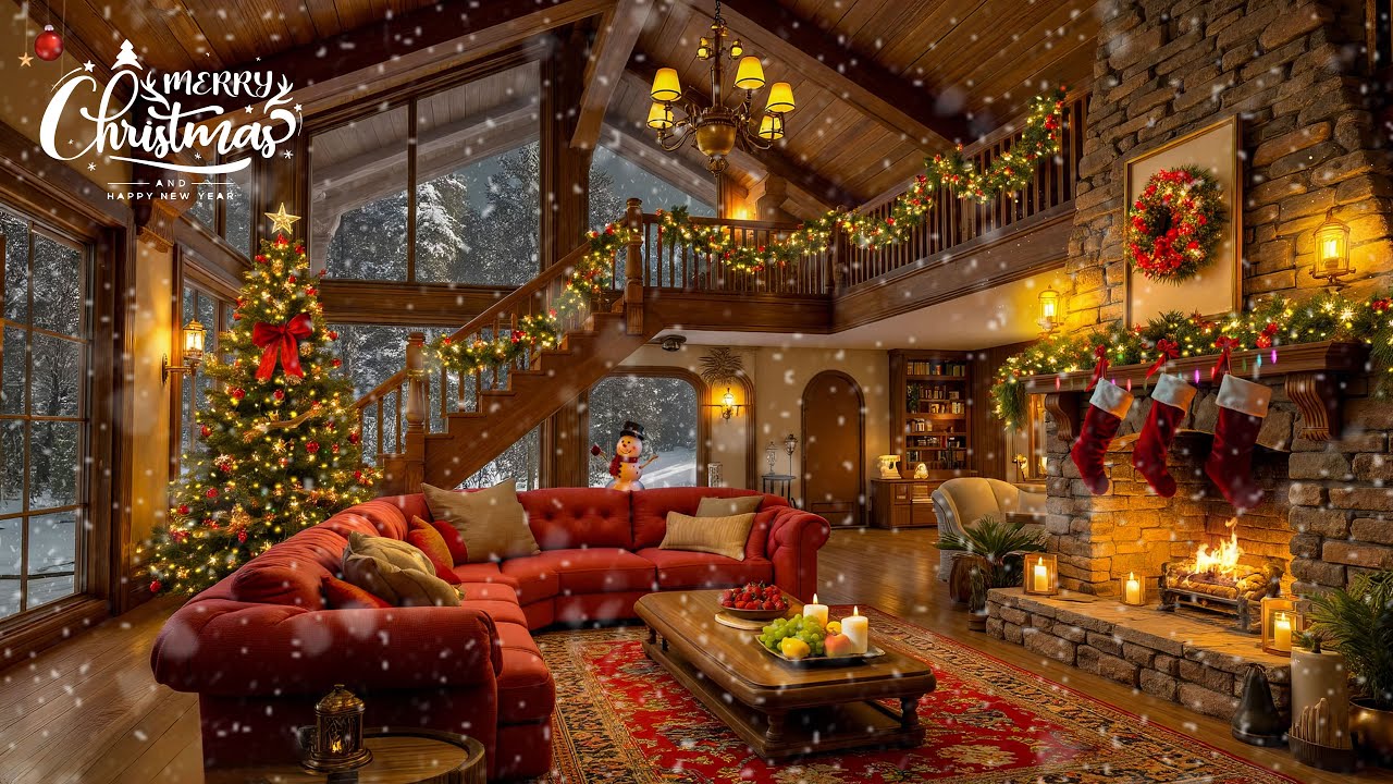 Relaxing Christmas Music 2026 🎄 Peaceful Holiday Piano & Cozy Winter ...